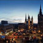 Marktplatz in Halle ...