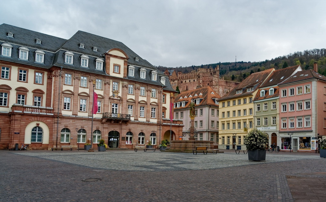 Marktplatz in Heidelberg