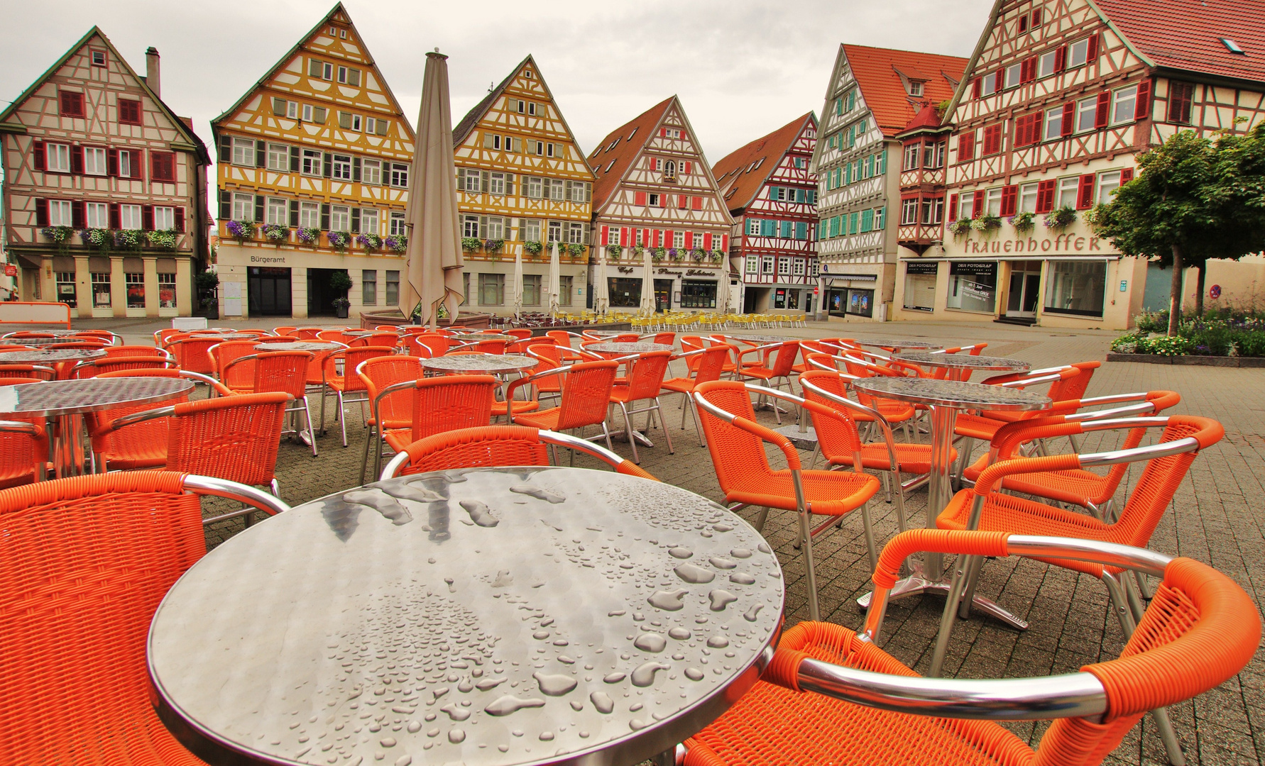 marktplatz in herrenberg