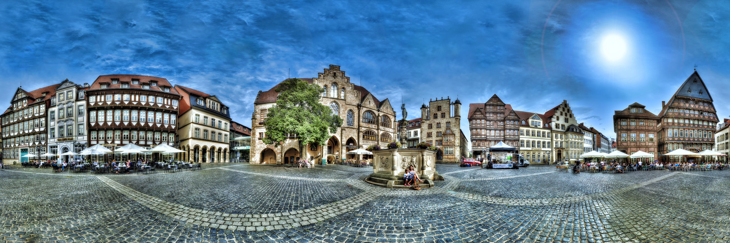 Marktplatz in Hildesheim