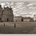 Marktplatz in Kalmar / Schweden