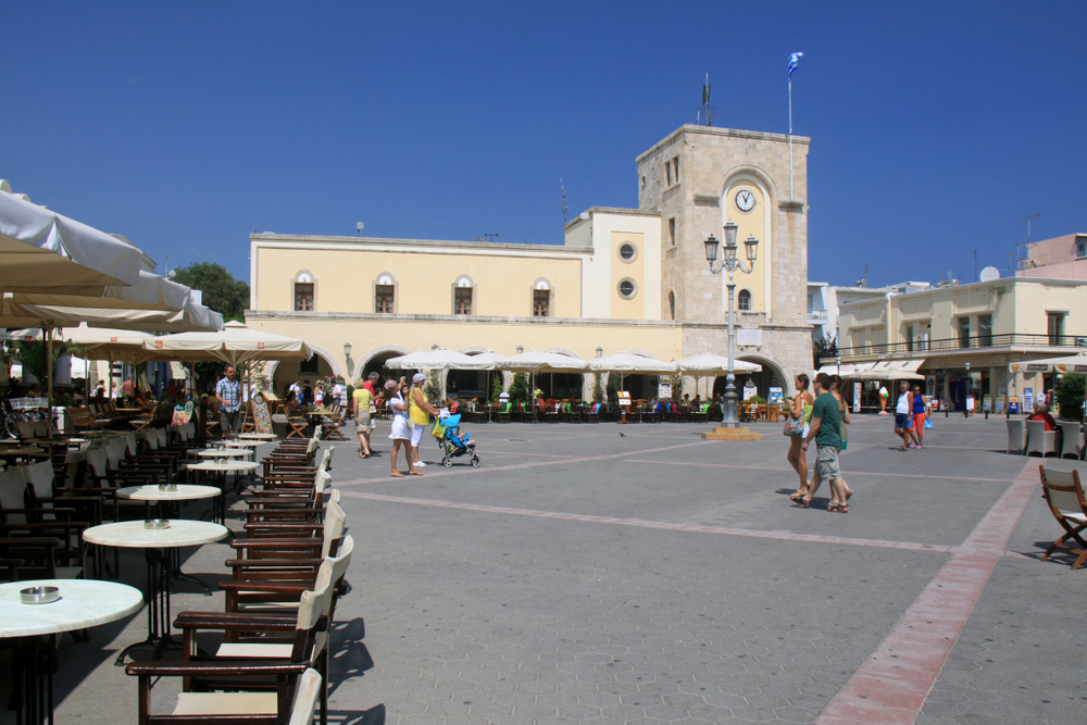 Marktplatz in Kos