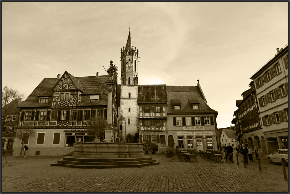 Marktplatz in Ladenburg