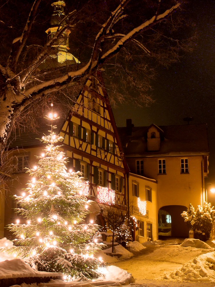 Marktplatz in Lonnerstadt