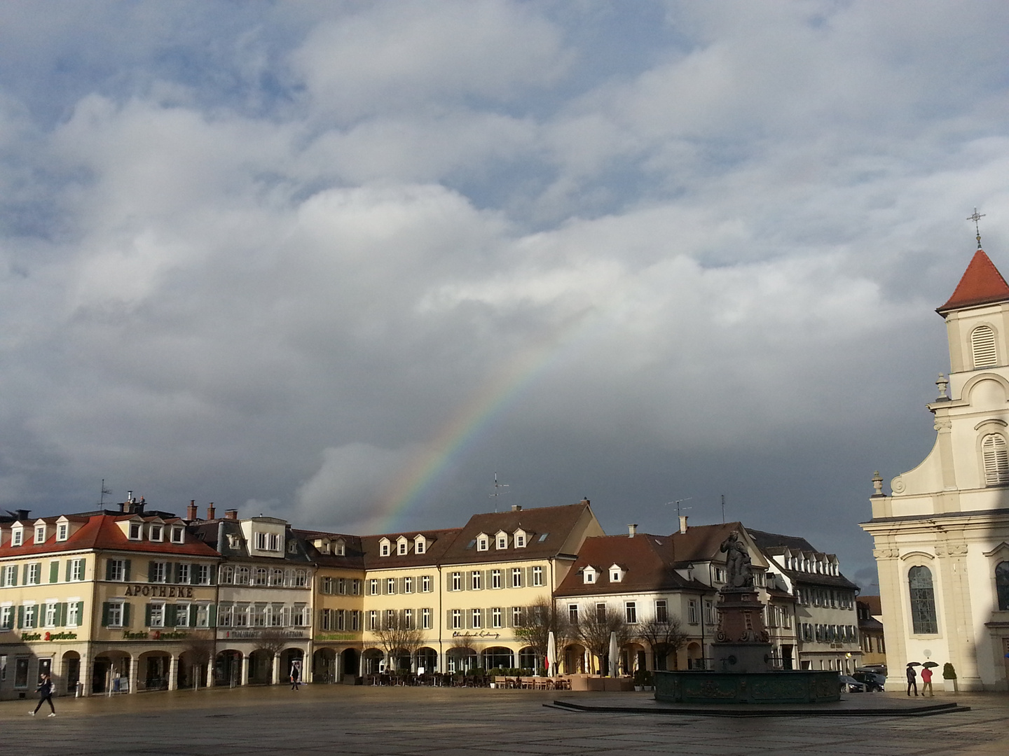 Marktplatz in Ludwigsburg