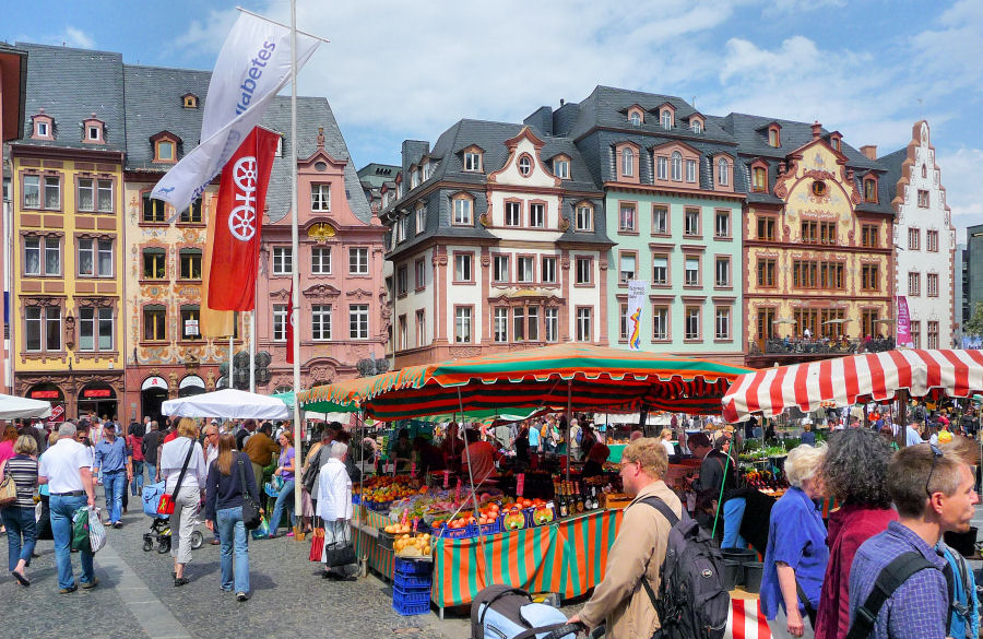 Marktplatz in Mainz