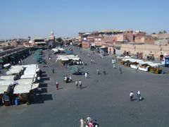 Marktplatz in Marrakech