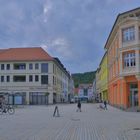 Marktplatz in Meiningen, 2 (la plaza mayor en Meiningen, 2)