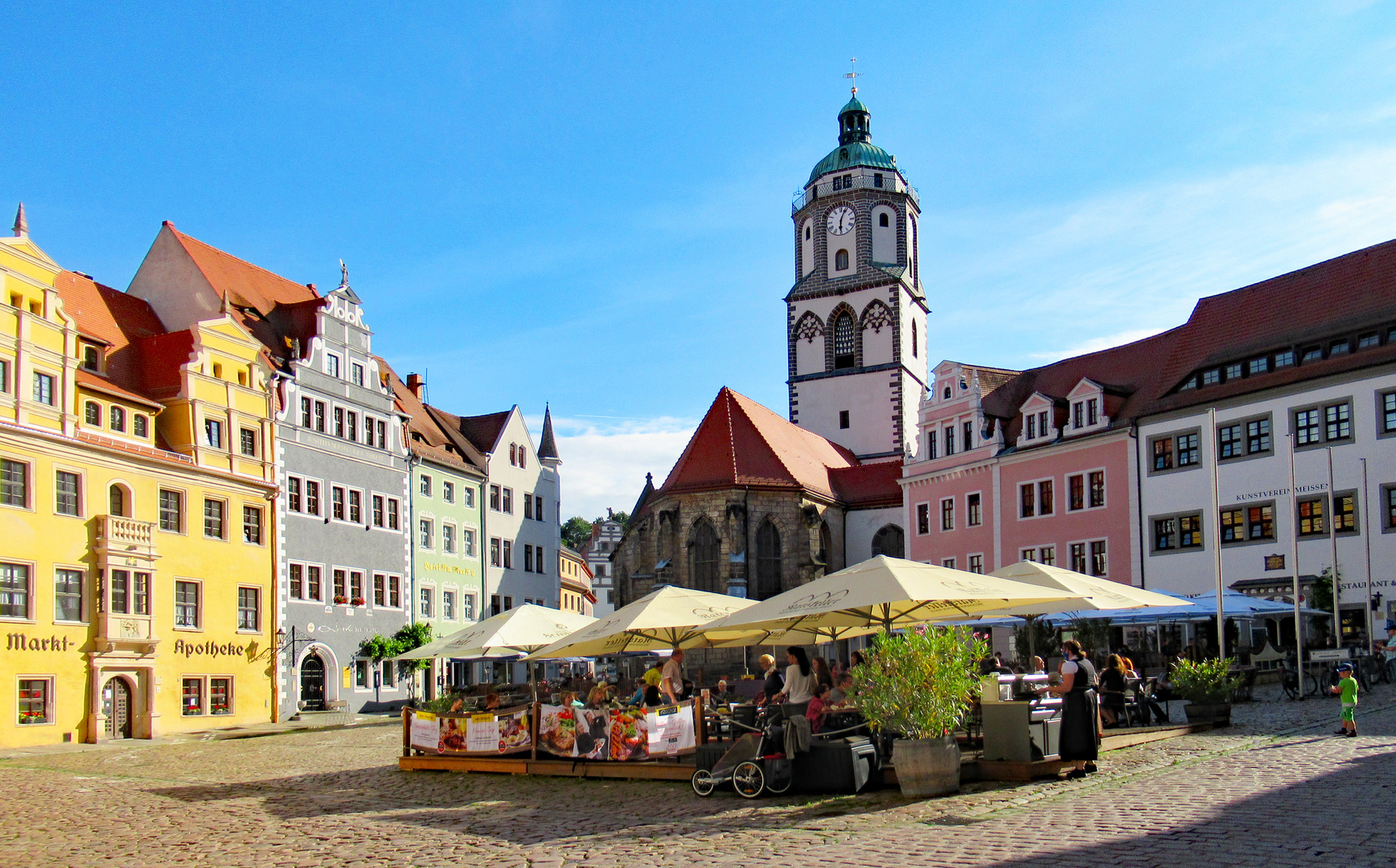 Marktplatz in Meissen