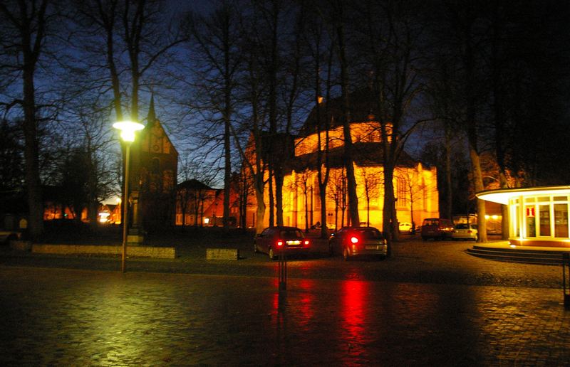 Marktplatz in Norden mit der