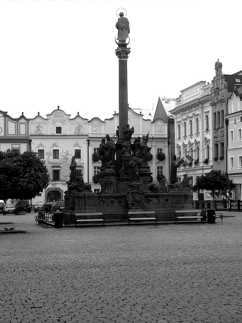 Marktplatz in Pardubice