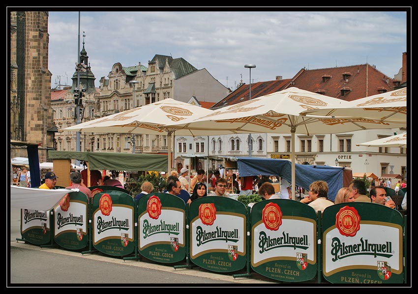 Marktplatz in Pilsen