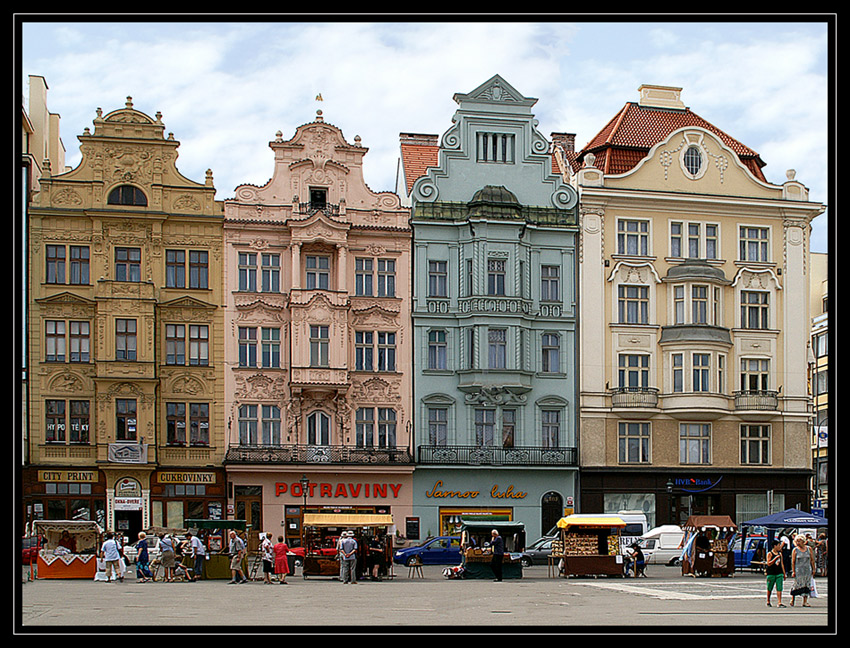 Marktplatz in Pilsen