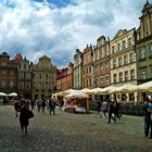 Marktplatz in Poznan,toll restauriert