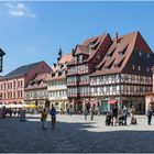 Marktplatz in Quedlinburg von Nordost ...