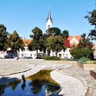 Marktplatz in Roßlau,Elbe