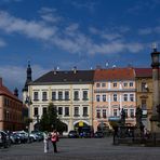 Marktplatz in Rumburk/Tschechien...