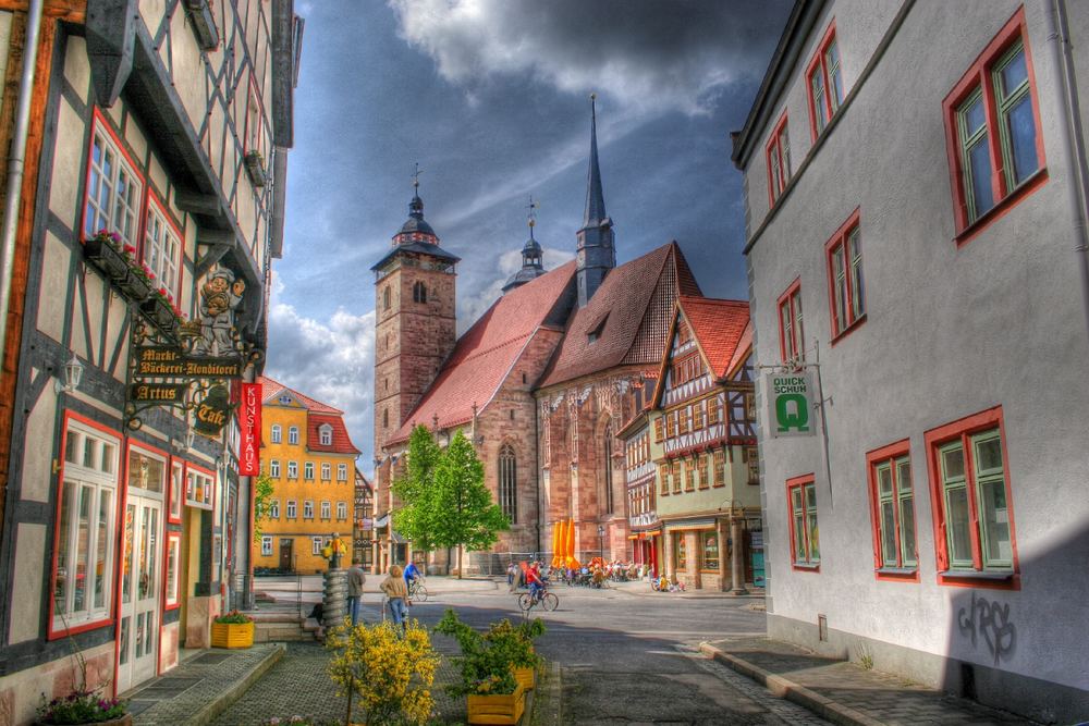 Marktplatz in Schmalkalden