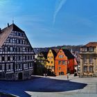 Marktplatz in Schwäbisch Hall.