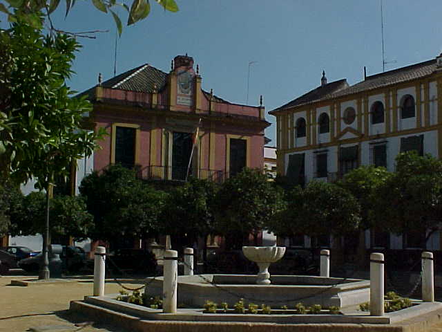 Marktplatz in Sevilla