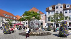 Marktplatz in Waren