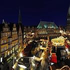 Marktplatz in Weihnachtsstimmung