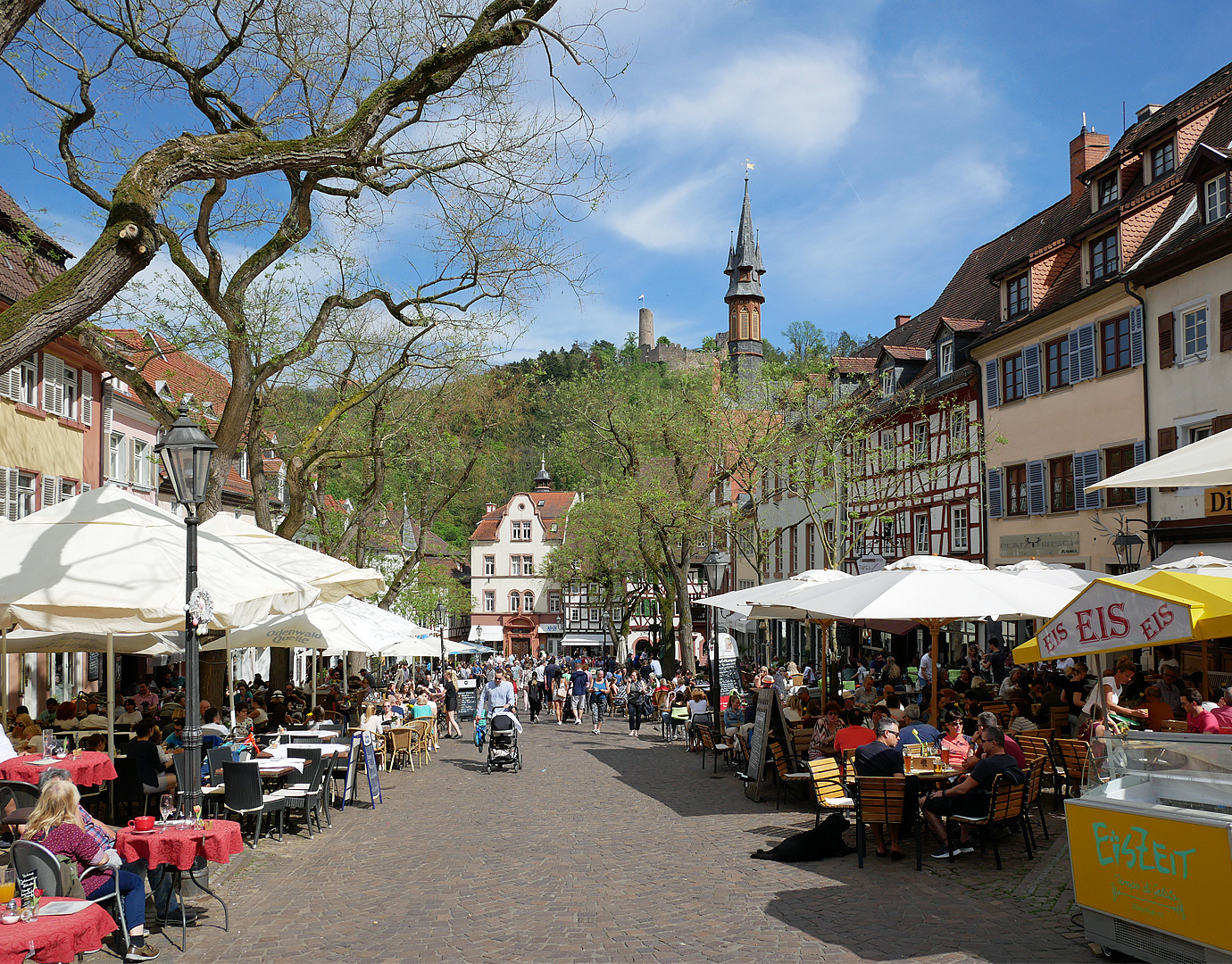 Marktplatz in Weinheim