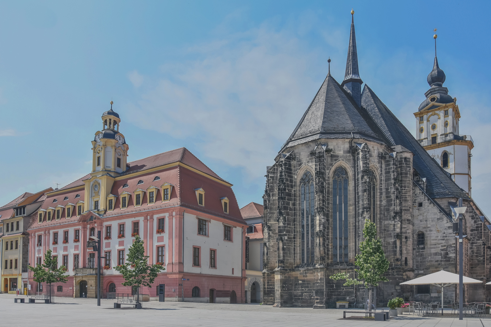 Marktplatz in Weißenfels