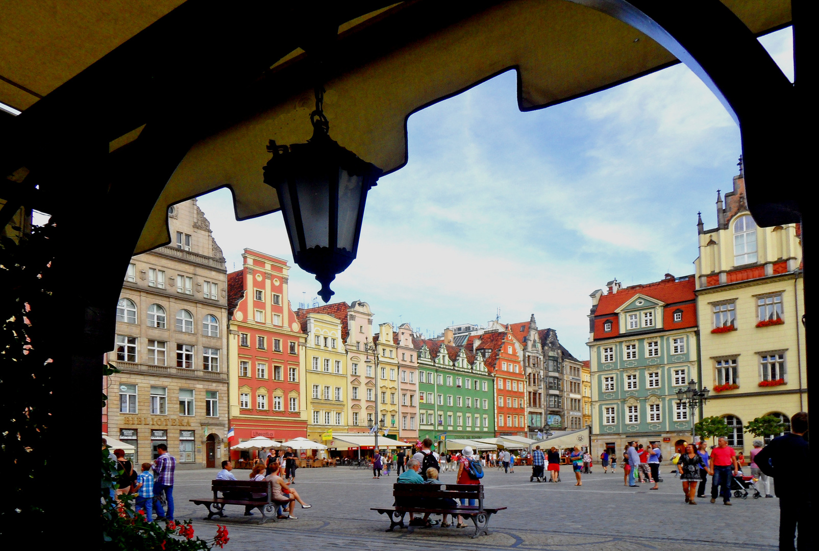 Marktplatz in Wroclaw (1)