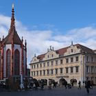 Marktplatz in Würzburg ...