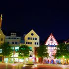 Marktplatz Jena bei Nacht