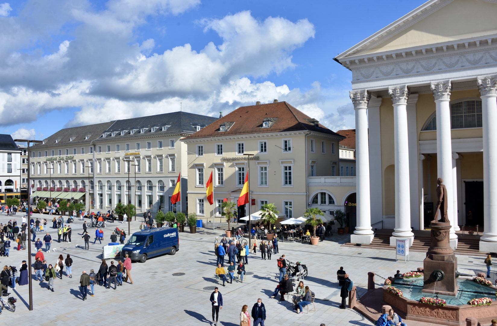 "Marktplatz Karlsruhe II"