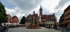 Marktplatz Ladenburg / Neckar