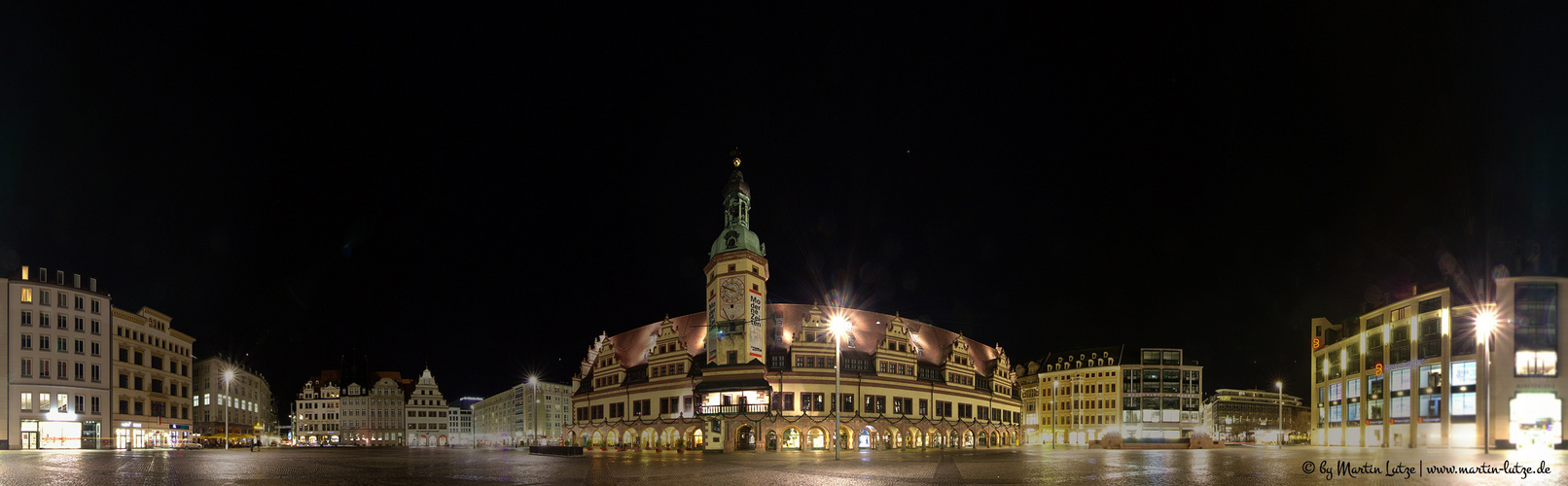 Marktplatz Leipzig 360° Panorama