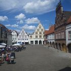 Marktplatz/ Lemgo mit Blick nach Norden