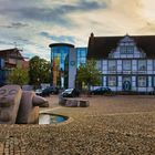 Marktplatz mit OLB in Quakenbrück