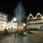 Marktplatz mit Rathaus in Hilchenbach