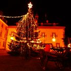 Marktplatz mit Rathaus in Linz