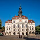 Marktplatz mit Rathaus in Lüneburg