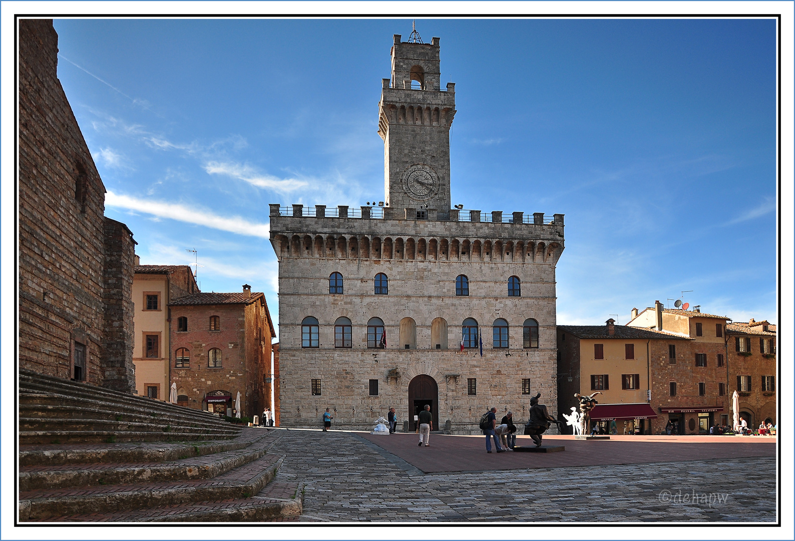 Marktplatz Montepulciano