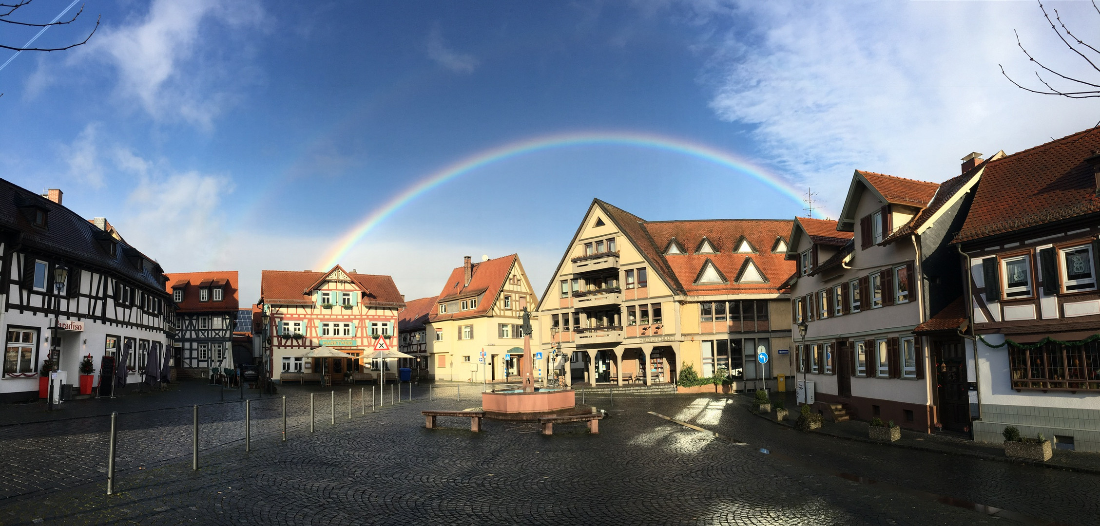 Marktplatz Oberursel am 26.12.2016