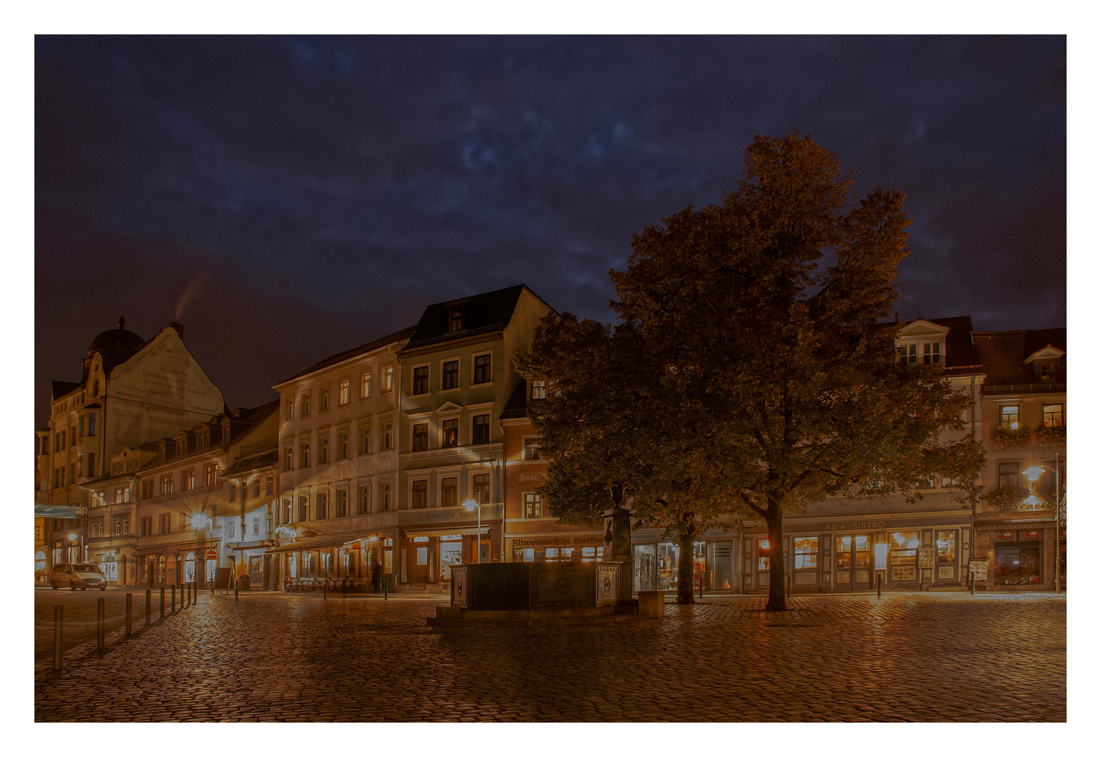 Marktplatz - oder alles Kultur (in Weimar)