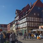 Marktplatz Quedlinburg Fachwerk