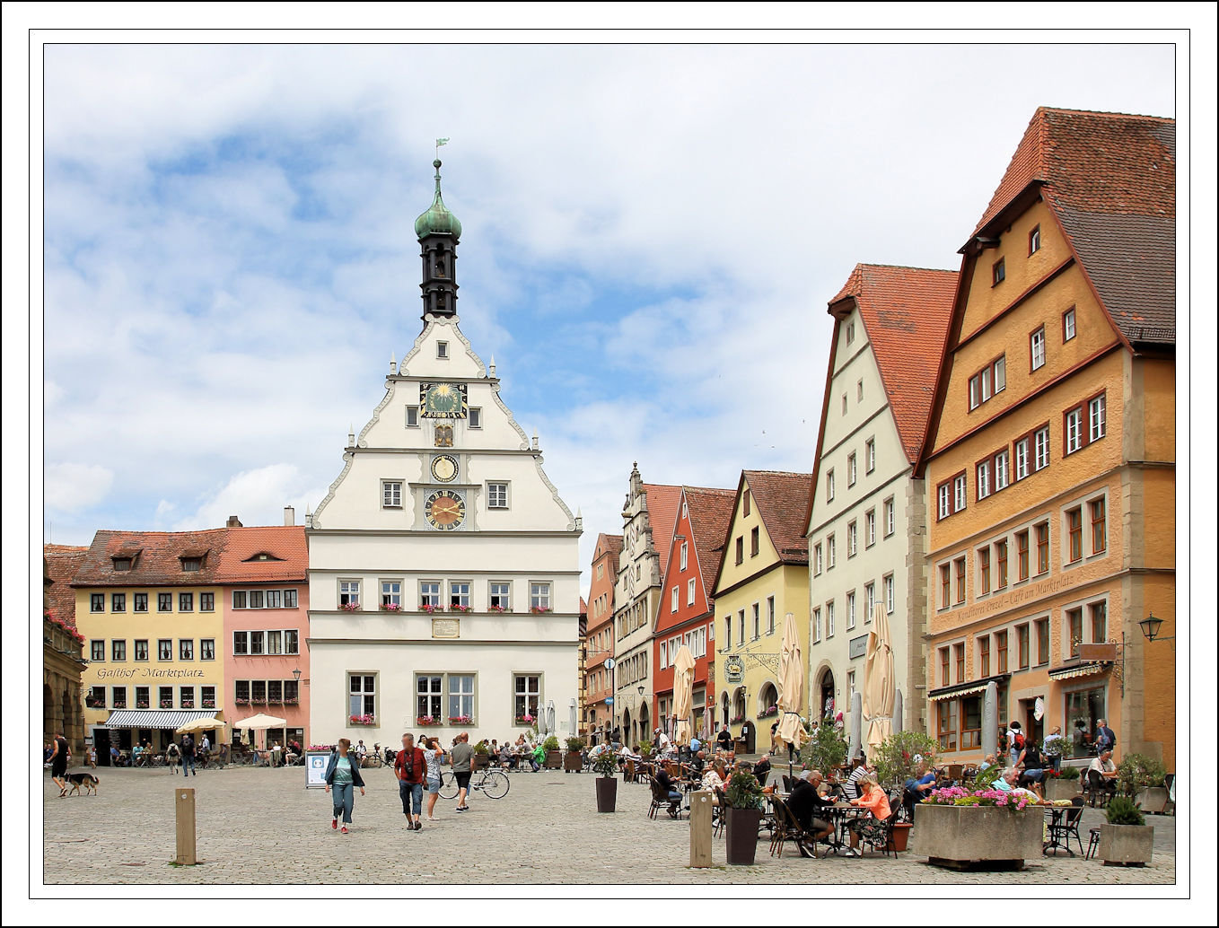 Marktplatz Rothenburg ob der Tauber