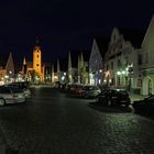 Marktplatz Schwandorf bei Nacht