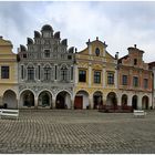 Marktplatz Teltsch (Telc) Böhmen