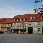 Marktplatz und Kaffee in Kyritz (Nordbrandenburg)