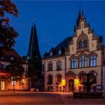 Marktplatz und Rathaus Egeln