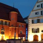 Marktplatz und Rathaus-Ensemble in Bopfingen Ostalbkreis