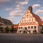 Marktplatz und Rathaus Grimma